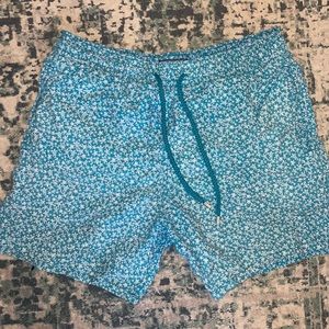 Printed Swim Trunks
